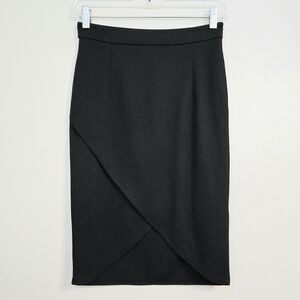 Banana Republic Women's Black Tulip Hem Pencil Skirt, Size 25P ~ NWT